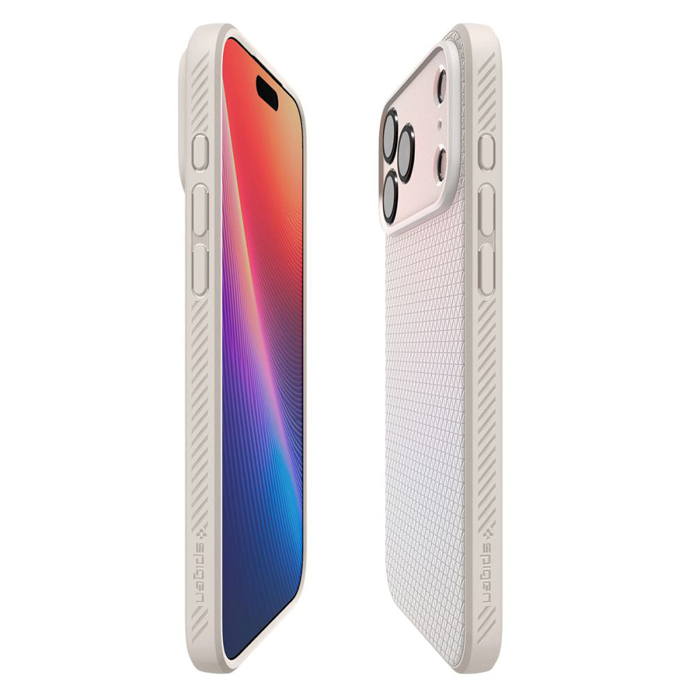 Custodia per Apple iPhone 17 Pro Max, Spigen, Liquid Air, Beige