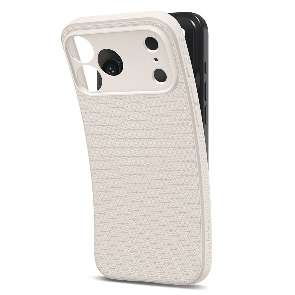 Custodia per Apple iPhone 17 Pro Max, Spigen, Liquid Air, Beige