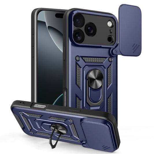 Custodia per Apple iPhone 17 Pro Max, Techsuit, CamShield, Blu