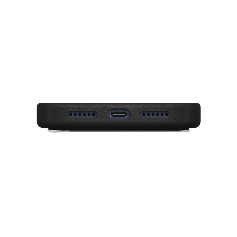 Custodia per Apple iPhone 17 Pro Max, UNIQ, Lyden Leatherette, Nera