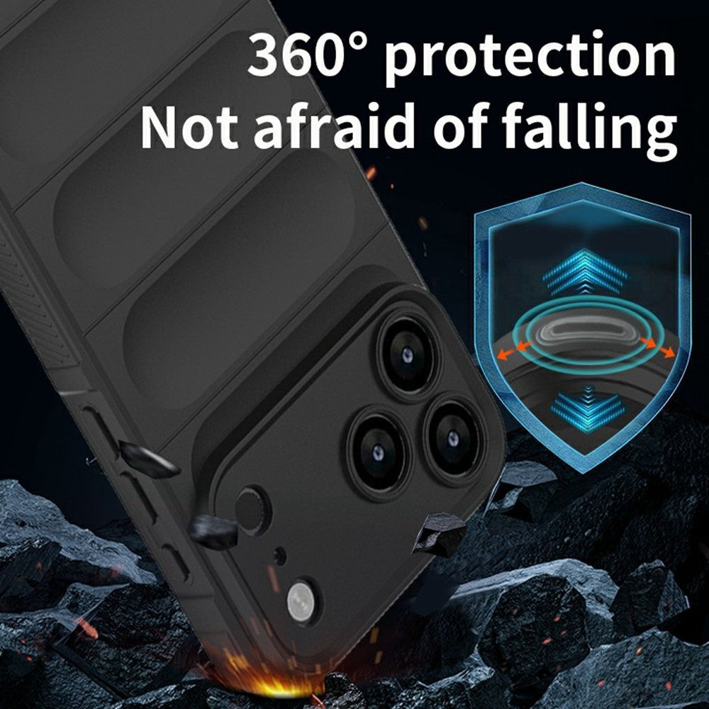 Custodia per Apple iPhone 17 Pro, Techsuit, Magic Shield, Blu