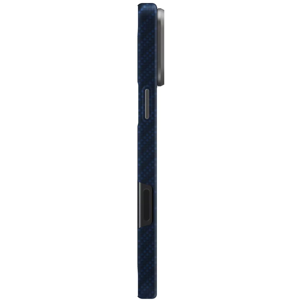 Custodia MagSafe per Apple iPhone 17 Pro, UNIQ, Keva MagClick, Denim