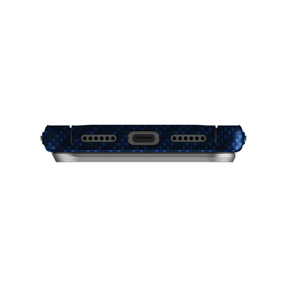 Custodia MagSafe per Apple iPhone 17 Pro, UNIQ, Keva MagClick, Denim
