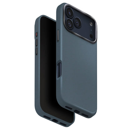 Custodia per Apple iPhone 17 Pro, UNIQ, Lyden Leatherette, Blu