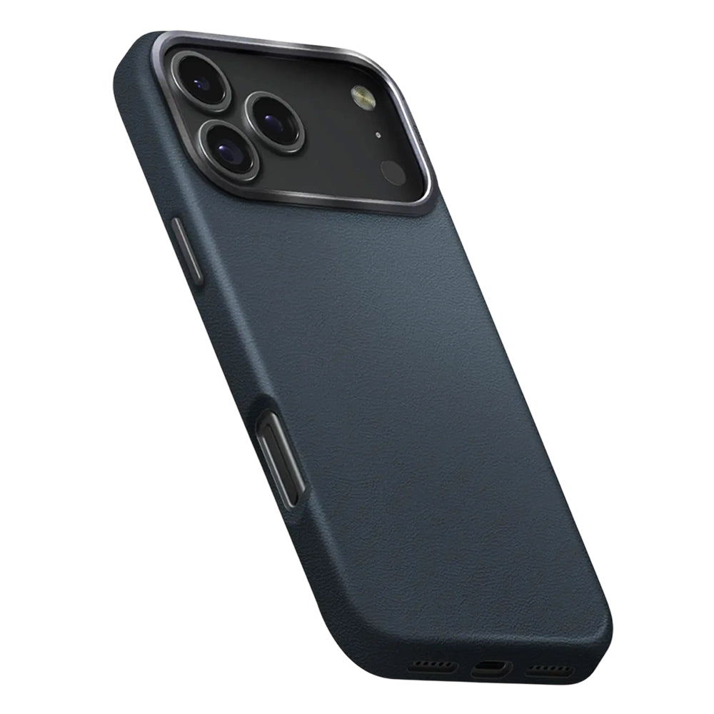 Custodia per Apple iPhone 17 Pro, UNIQ, Lyden Leatherette, Blu