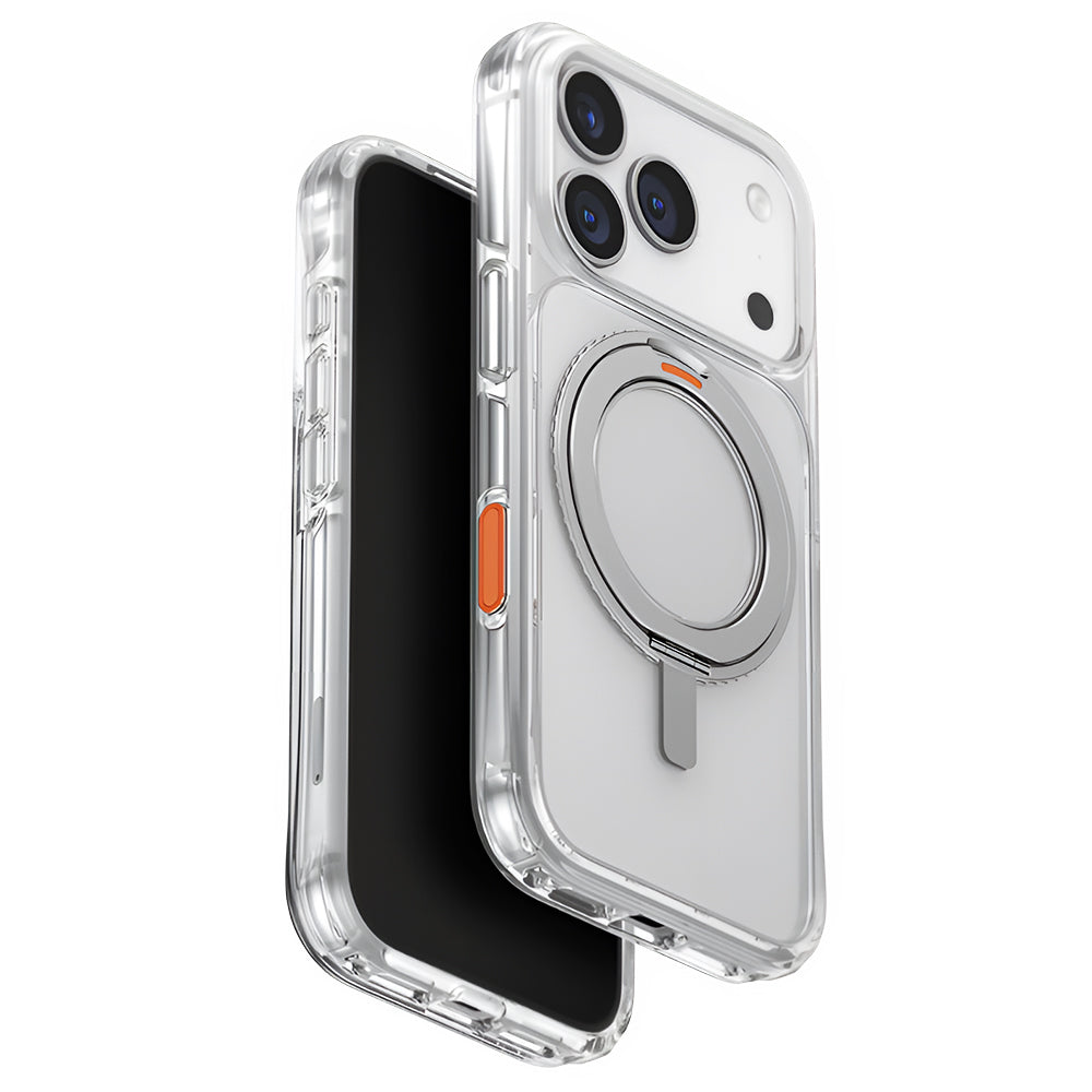 Custodia per Apple iPhone 17 Pro, UNIQ, Swivix, Argento