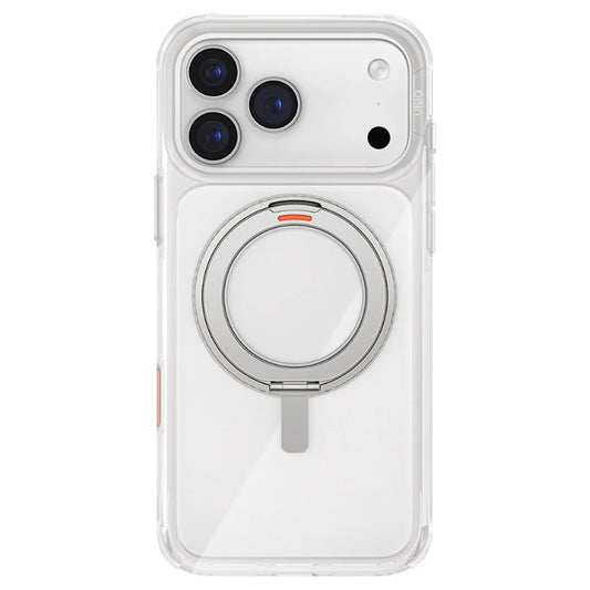 Custodia per Apple iPhone 17 Pro, UNIQ, Swivix, Argento