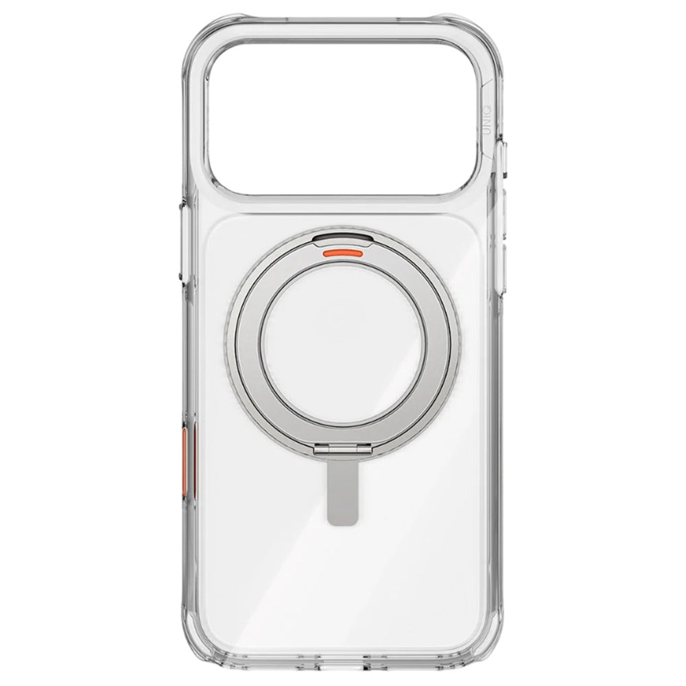 Custodia per Apple iPhone 17 Pro, UNIQ, Swivix, Argento
