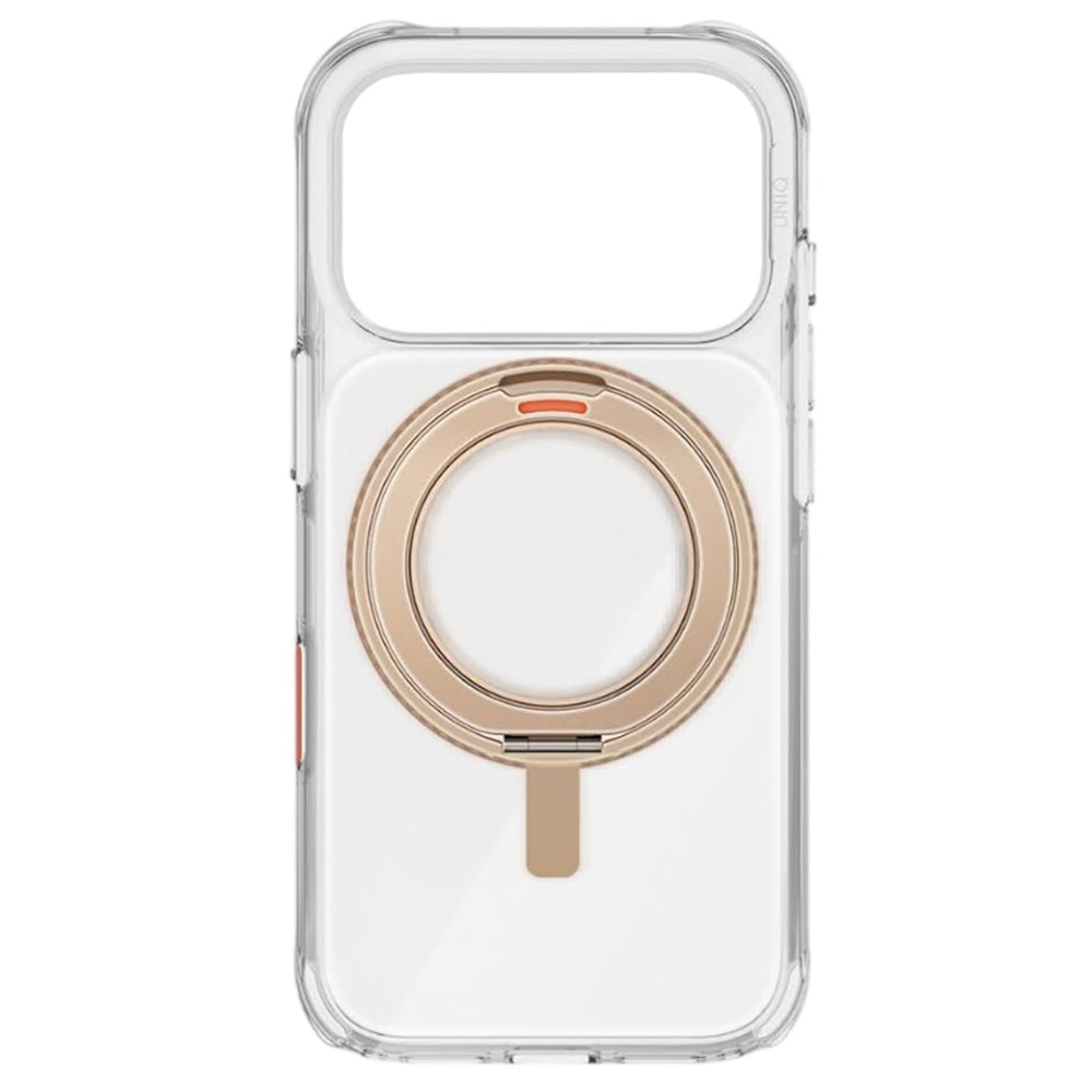 Custodia per Apple iPhone 17 Pro, UNIQ, Swivix, Dorata