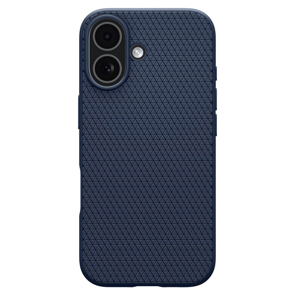 Custodia per Apple iPhone 17, Spigen, Liquid Air, Blu Navy