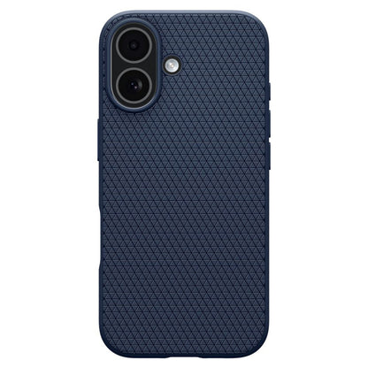 Custodia per Apple iPhone 17, Spigen, Liquid Air, Blu Navy