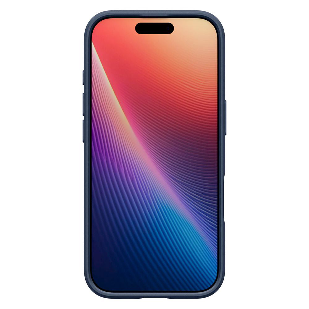 Custodia per Apple iPhone 17, Spigen, Liquid Air, Blu Navy
