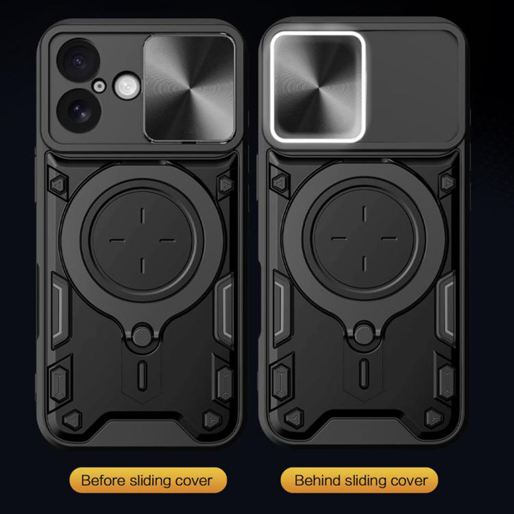 Custodia per Apple iPhone 17, Techsuit, CamGuard Pro, Blu