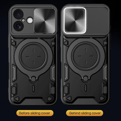 Custodia per Apple iPhone 17, Techsuit, CamGuard Pro, Blu