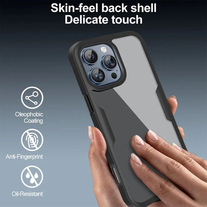 Custodia per Apple iPhone 17, Techsuit, ColorVerse 360, Blu