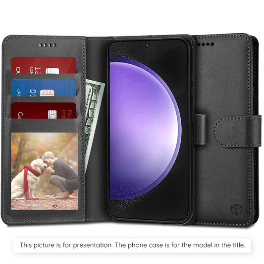 Custodia per Apple iPhone 17, Techsuit, Diary Book, Nera