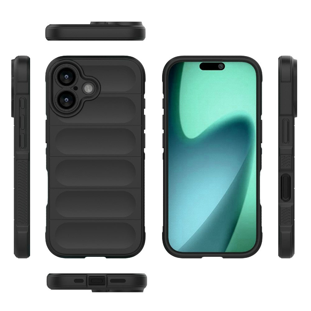 Custodia per Apple iPhone 17, Techsuit, Magic Shield, Nera