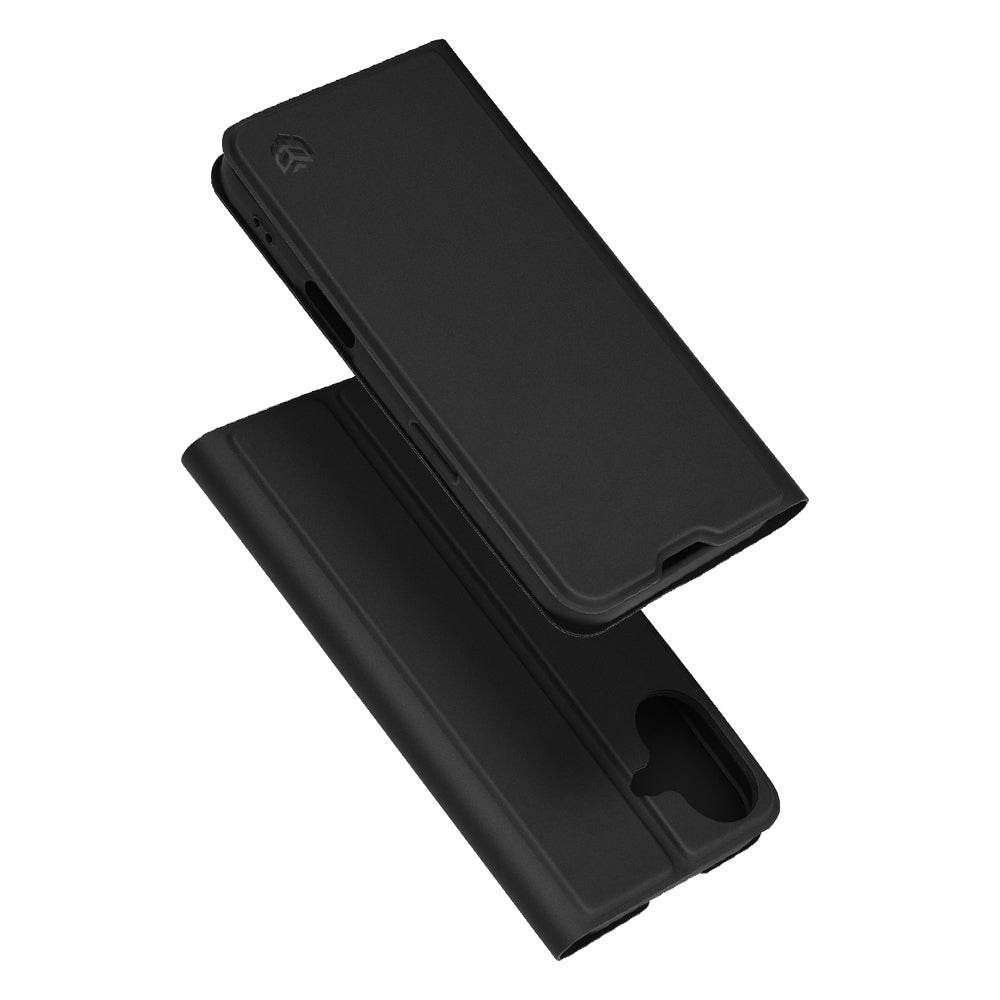 Custodia per Apple iPhone 17, Techsuit, Magskin Book, Nera