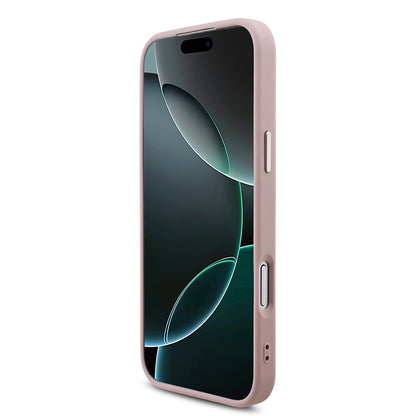 Custodia per Apple iPhone 18 Pro / 17 Pro, Guess, 4G Big Classic Logo, Rosa