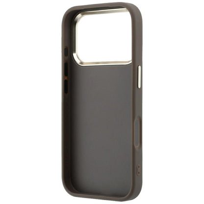 Custodia per Apple iPhone 18 Pro / 17 Pro, Guess, 4G Big Strass Logo, Marrone