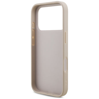 Case for Apple iPhone 18 Pro / 17 Pro, Guess, 4G Classic Logo with Strap, Pink