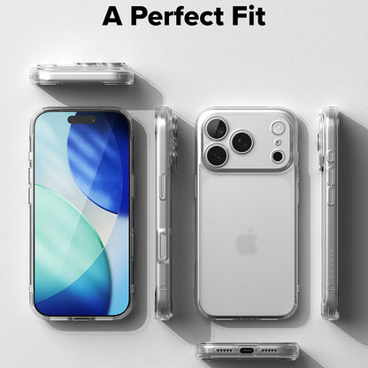 Custodia per Apple iPhone 18 Pro / 17 Pro, Ringke, Fusion, Trasparente Opaca