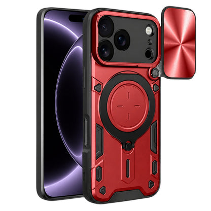 Custodia per Apple iPhone 18 Pro / 17 Pro, Techsuit, CamGuard Pro, Rossa