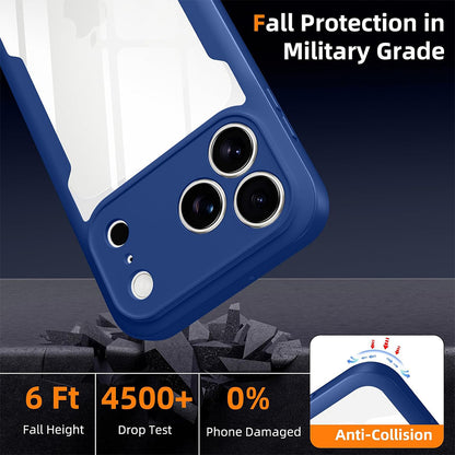 Custodia per Apple iPhone 18 Pro / 17 Pro, Techsuit, ColorVerse 360, Blu