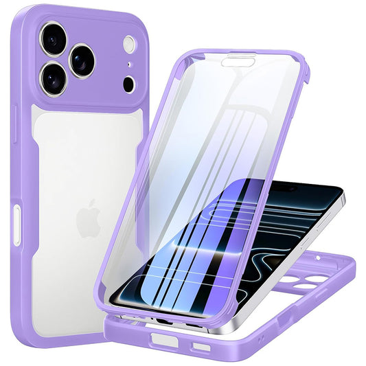 Custodia per Apple iPhone 18 Pro / 17 Pro, Techsuit, ColorVerse 360, Viola