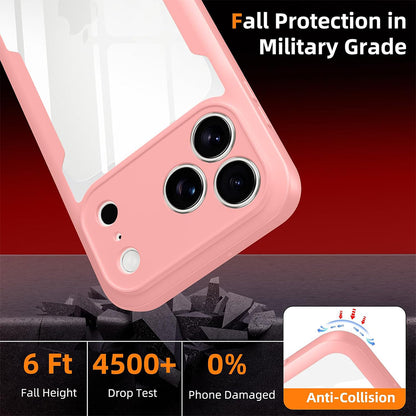 Custodia per Apple iPhone 18 Pro / 17 Pro, Techsuit, ColorVerse 360, Rosa