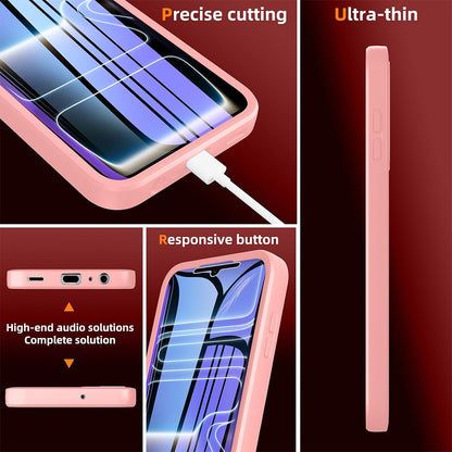 Custodia per Apple iPhone 18 Pro / 17 Pro, Techsuit, ColorVerse 360, Rosa