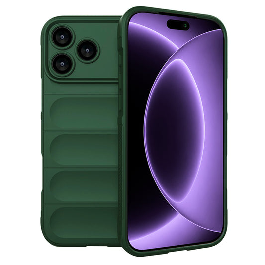 Custodia per Apple iPhone 18 Pro / 17 Pro, Techsuit, Magic Shield, Verde