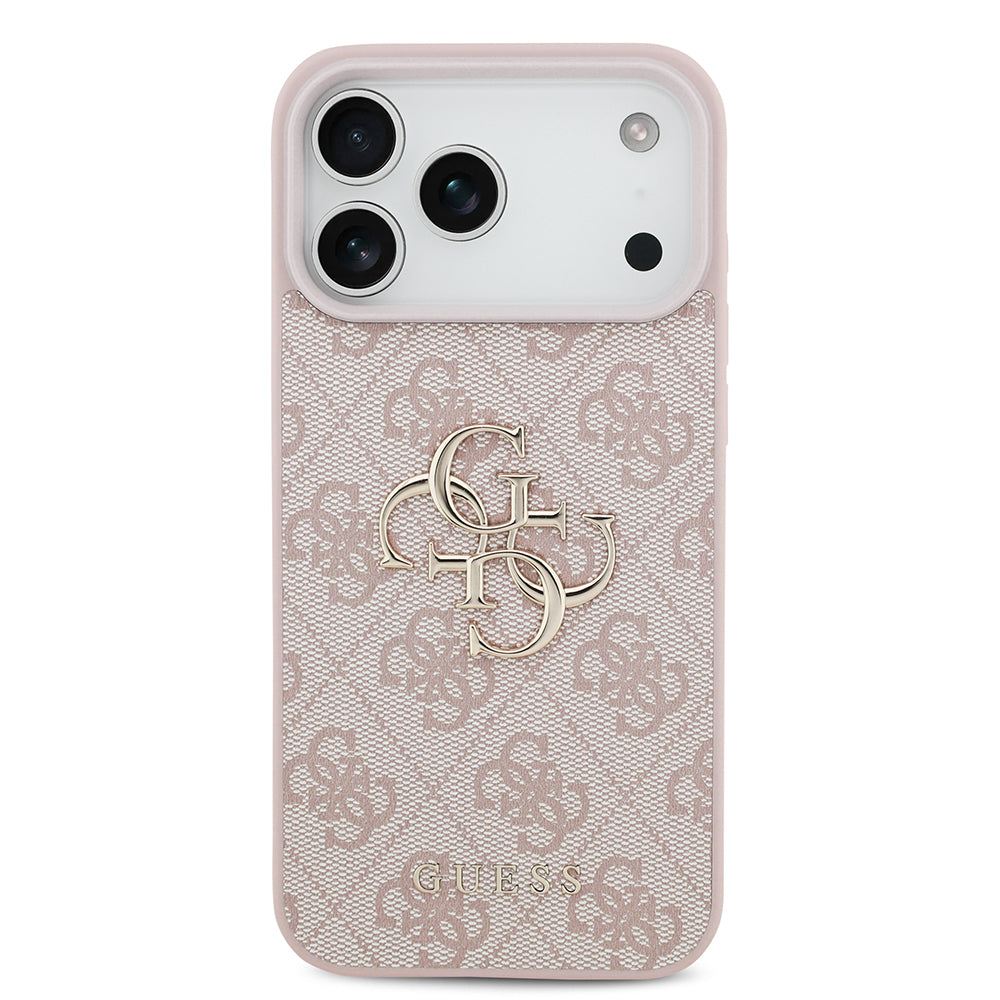 Custodia per Apple iPhone 18 Pro Max / 17 Pro Max, Guess, 4G Big Logo, Rosa