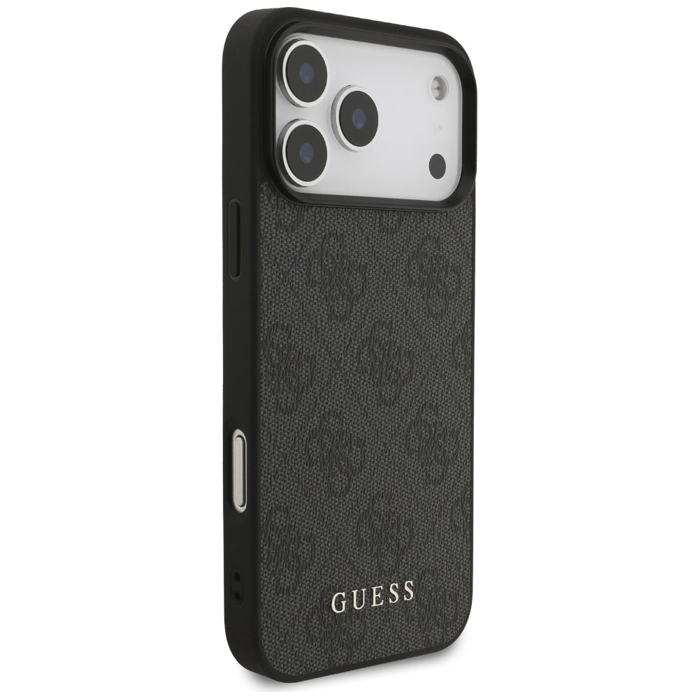 Custodia per Apple iPhone 18 Pro Max / 17 Pro Max, Guess, 4G Classic Logo, Nera