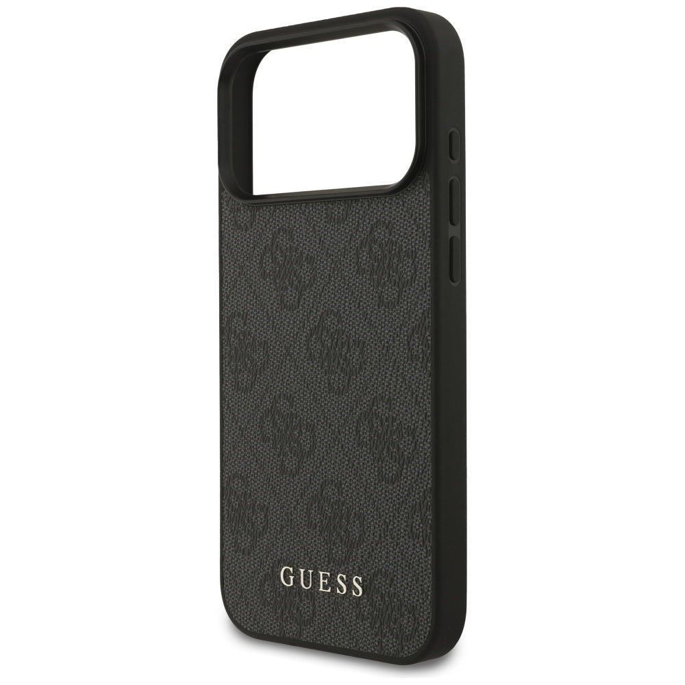 Custodia per Apple iPhone 18 Pro Max / 17 Pro Max, Guess, 4G Classic Logo, Nera