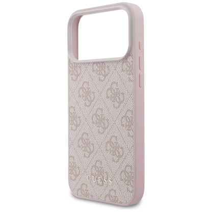 Custodia per Apple iPhone 18 Pro Max / 17 Pro Max, Guess, 4G Classic Logo, Rosa