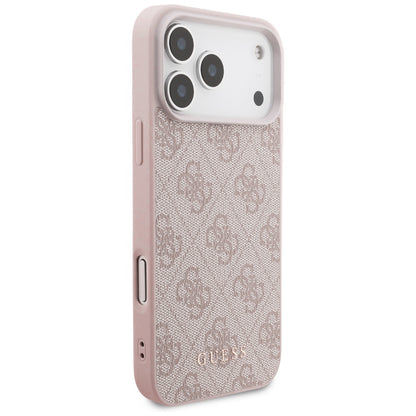 Custodia per Apple iPhone 18 Pro Max / 17 Pro Max, Guess, 4G Classic Logo, Rosa