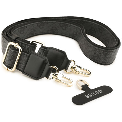 Custodia per Apple iPhone 18 Pro Max / 17 Pro Max, Guess, Big 4G Classic Logo & Big Strap Metal Buttons, nera
