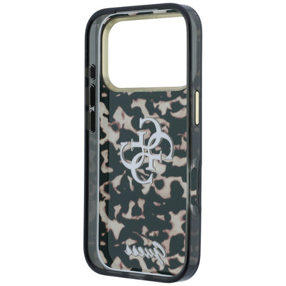 Custodia per Apple iPhone 18 Pro Max / 17 Pro Max, Guess, IML 4G Metal Script, Marrone