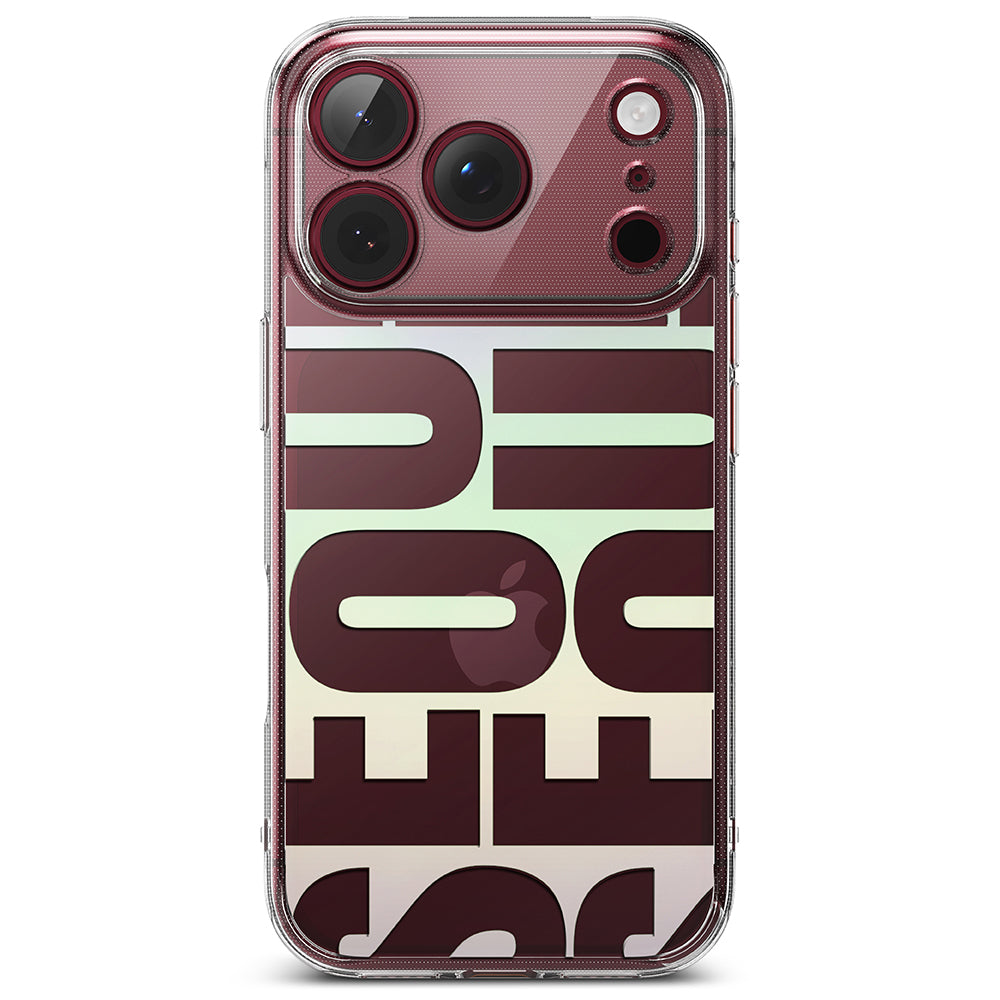 Custodia per Apple iPhone 18 Pro Max / 17 Pro Max, Ringke, Fusion Seoul, Vinaccia
