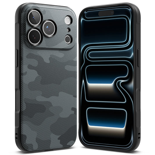 Custodia per Apple iPhone 18 Pro Max / 17 Pro Max, Ringke, Onyx, Camouflage