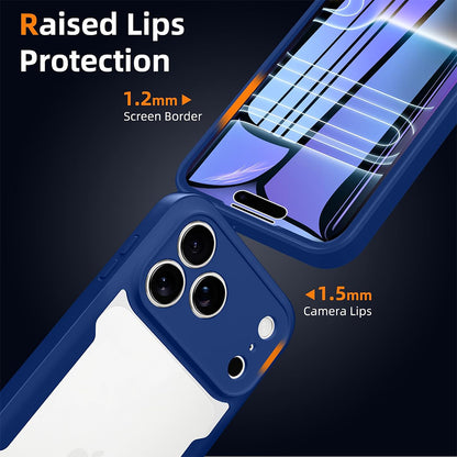 Custodia per Apple iPhone 18 Pro Max / 17 Pro Max, Techsuit, ColorVerse 360, Blu