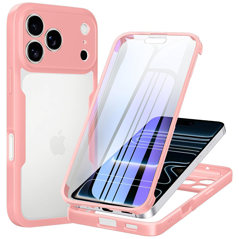 Custodia per Apple iPhone 18 Pro Max / 17 Pro Max, Techsuit, ColorVerse 360, Rosa