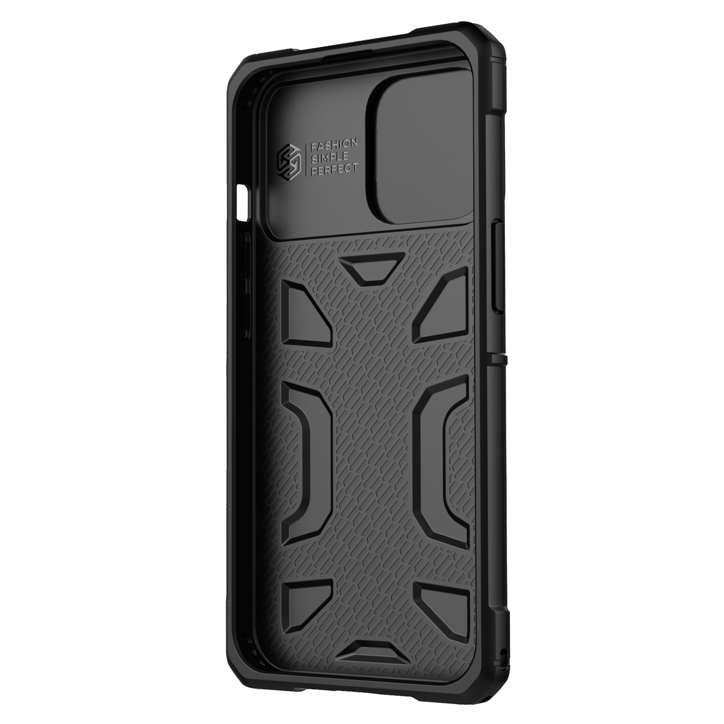 Custodia per Apple iPhone 13 Pro Max, Nillkin, Adventurer, nero 