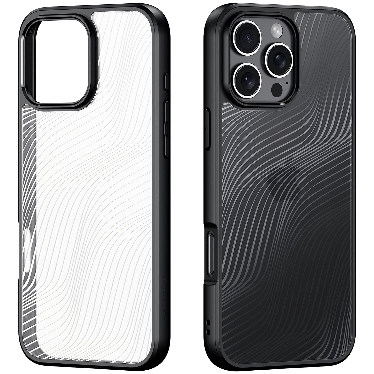 Custodia per Apple iPhone 16 Pro, DUX DUCIS, Aimo, Nero 