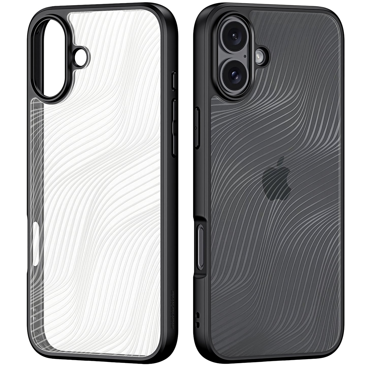 Custodia per Apple iPhone 16, DUX DUCIS, Aimo, Nero 