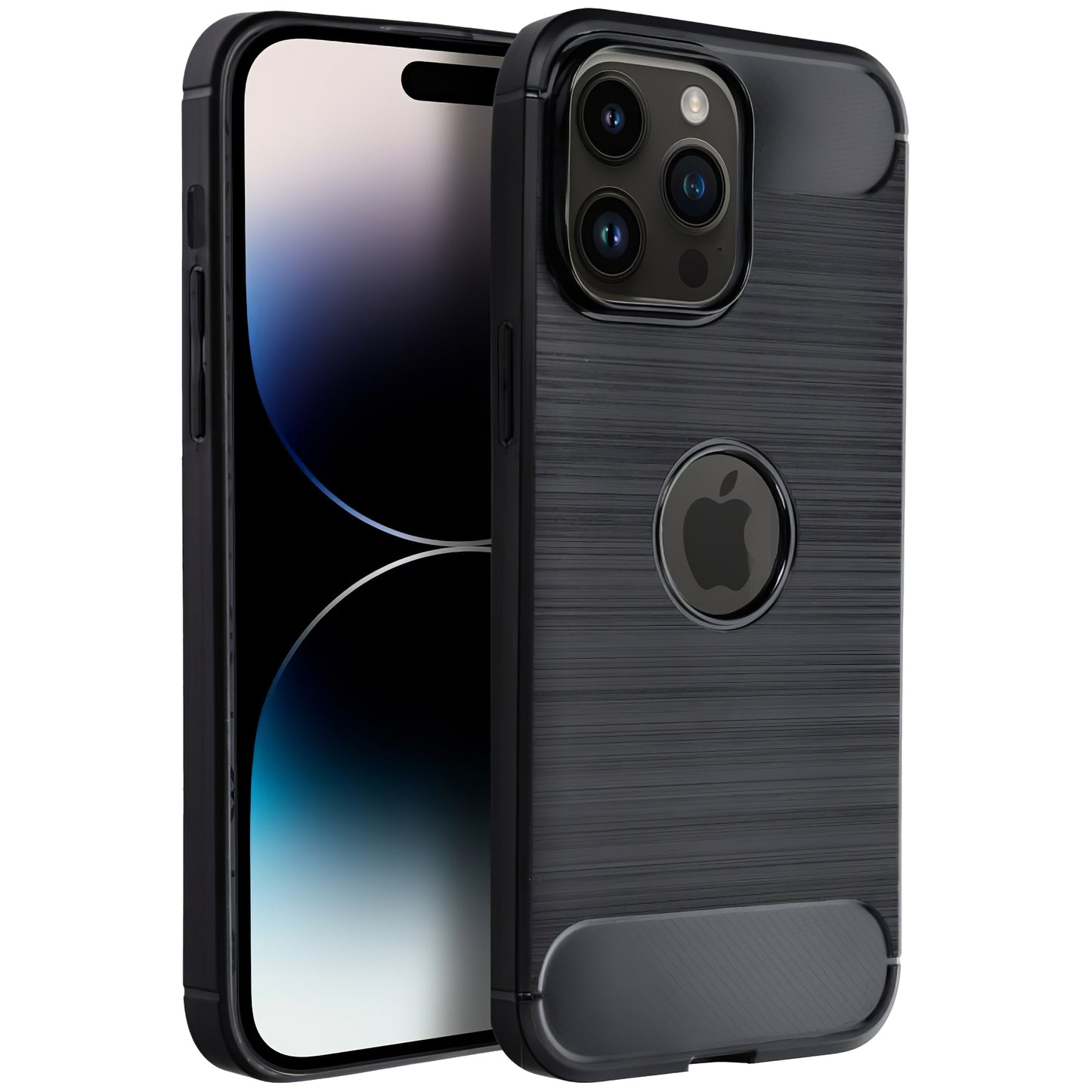 Custodia per Apple iPhone 16 Pro Max, OEM, Carbonio, Nera