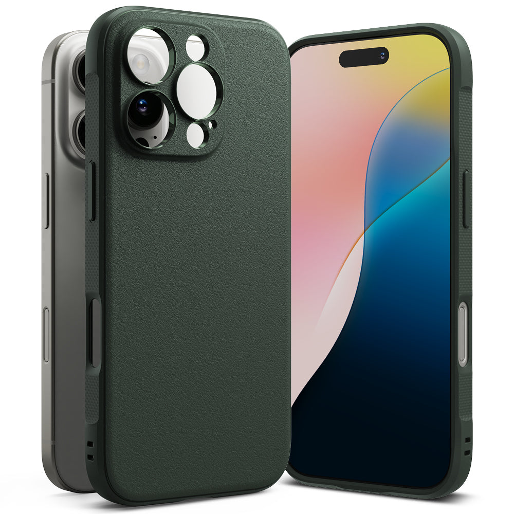 Custodia per Apple iPhone 16 Pro, Ringke, Onyx, verde 