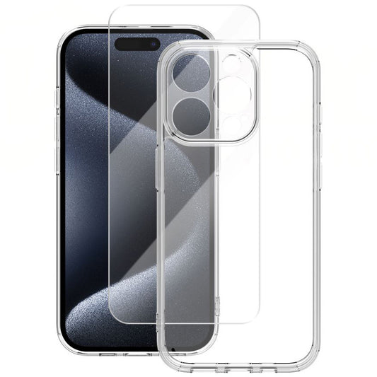 Custodia per Apple iPhone 16 Pro Max, Vmax, Premium, Trasparente