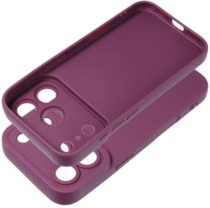 Custodia per Apple iPhone 18 Pro Max / 17 Pro Max, OEM, Matt 2.0, color bordeaux